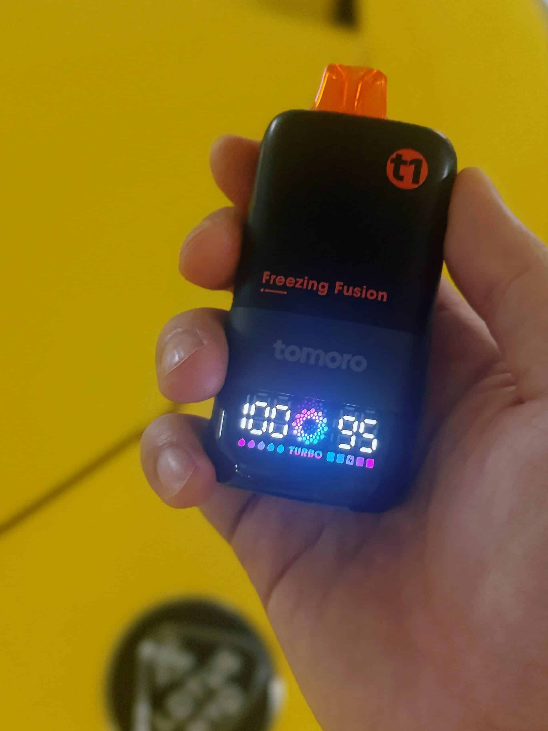 Frozen Purple Taro lce Cream Tomoro T1 20000 Puffs - Pods photo review