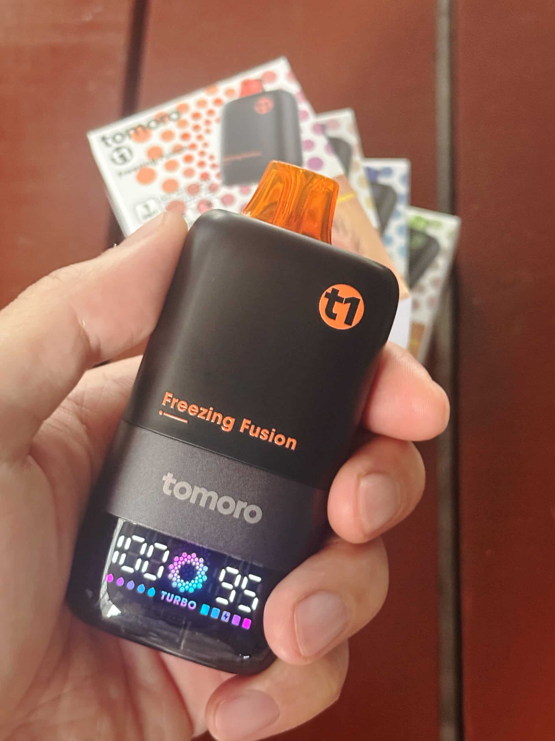 Frozen Purple Taro lce Cream Tomoro T1 20000 Puffs - Pods photo review