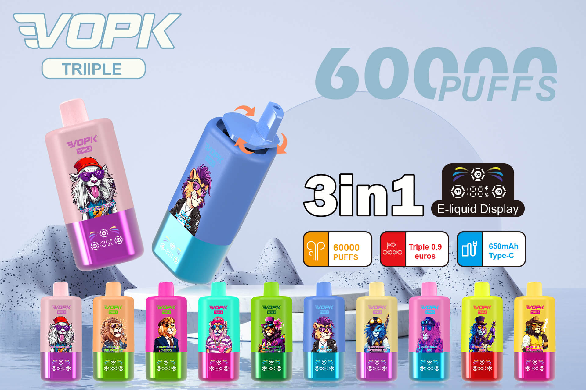 VOPK 60000 Puffs